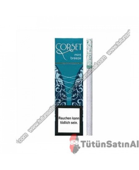 Corset Mint Breeze Mentollü Süper Slim İthal Paket Sigara Corset Mint Breeze Mentollü Süper Slim İthal Paket Sigara
