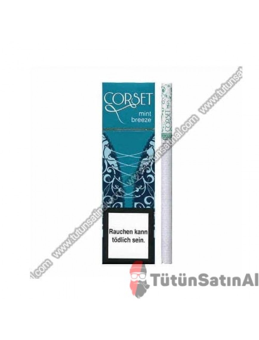 Corset Mint Breeze Mentollü Süper Slim İthal Paket Sigara Corset Mint Breeze Mentollü Süper Slim İthal Paket Sigara