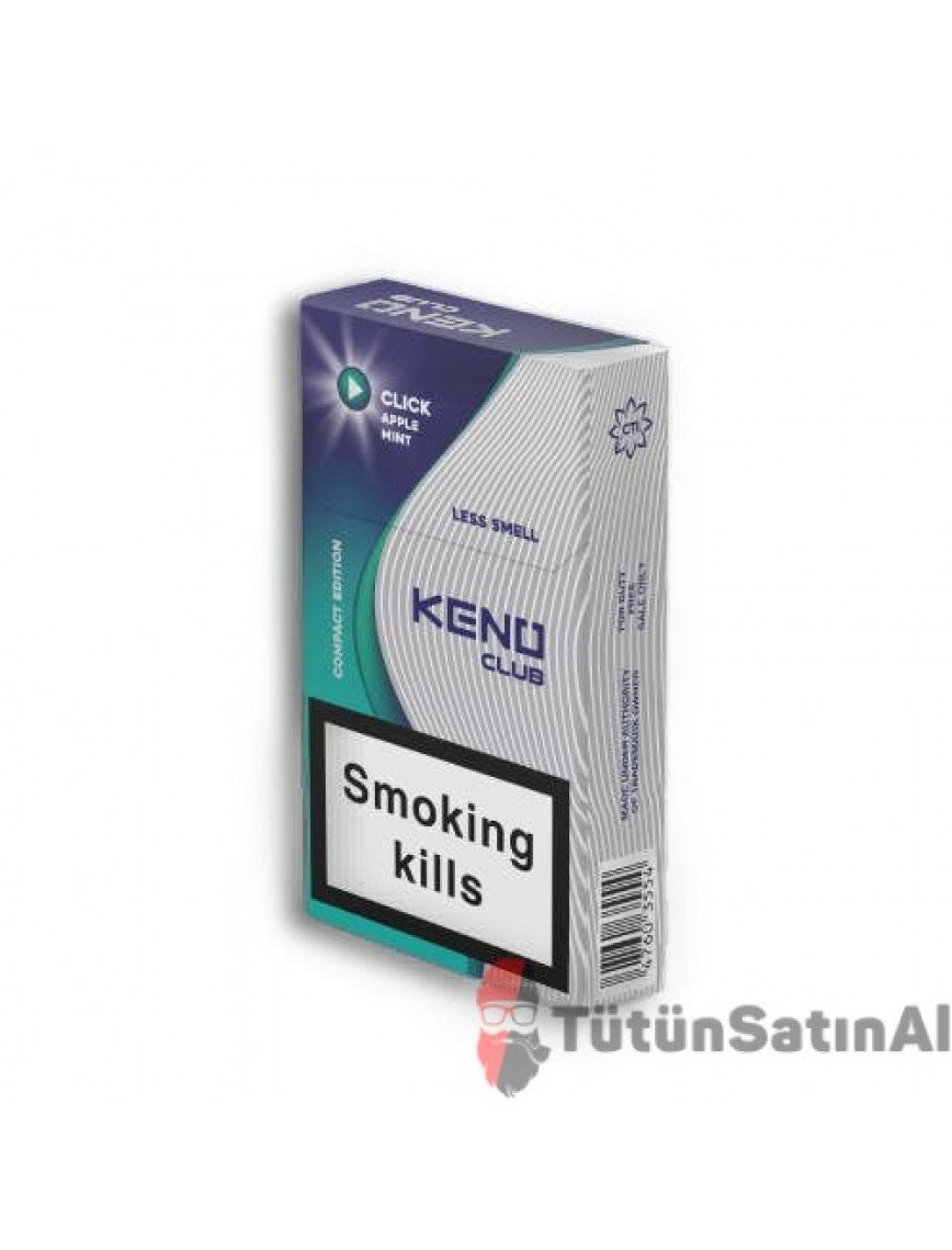 Keno Club Apple Mint (Elma Nane) İthal Sigara Keno Club Apple Mint (Elma Nane) İthal Sigara
