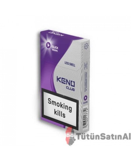 Keno Club Grape (Üzüm) İthal Sigara Keno Club Grape (Üzüm) İthal Sigara