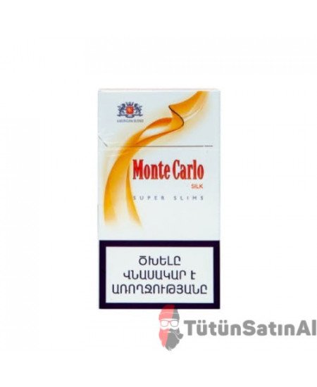 Monte Carlo Silk Super Slim Sigara Paket