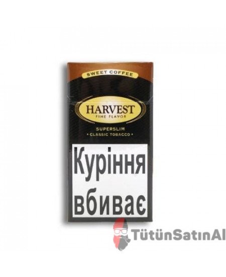 Harvest Super Slim Sweet Coffee (Kahve) İthal sigara Harvest Super Slim Sweet Coffee (Kahve) İthal sigara