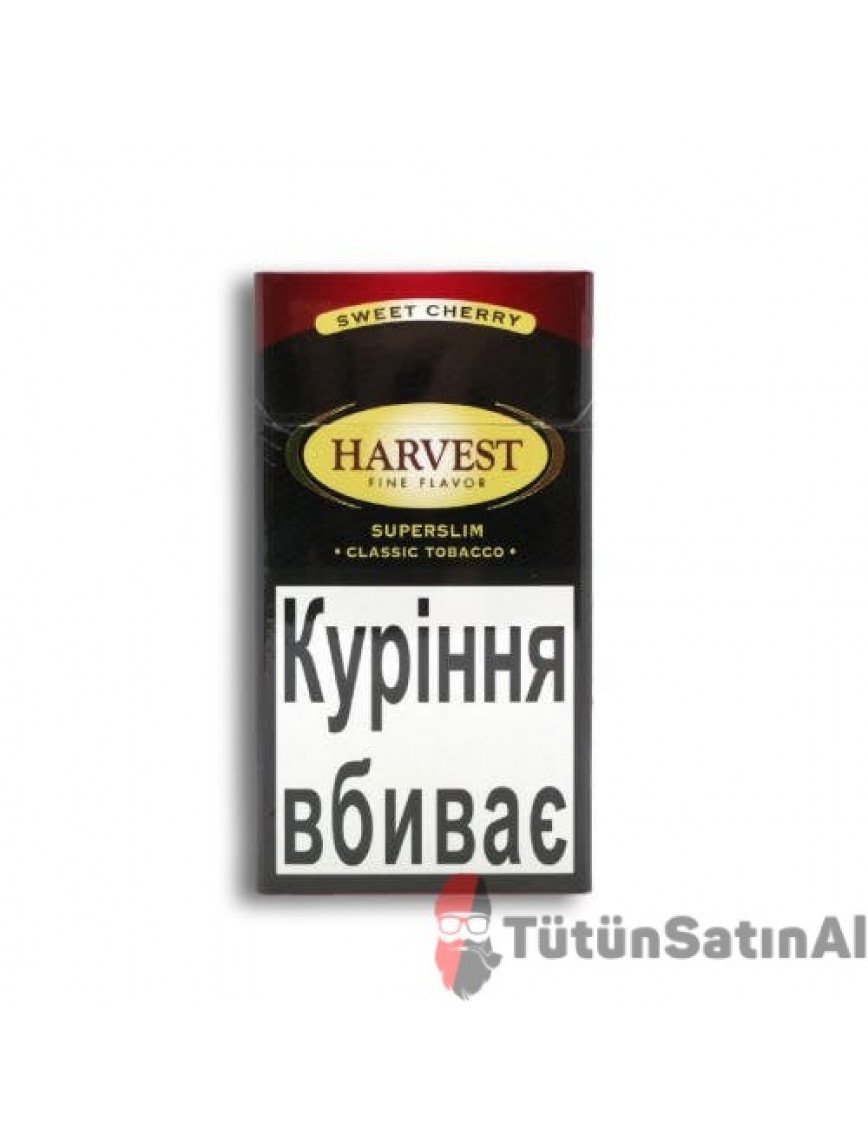 Harvest Super Slim Sweet Cherry (Vişne/Kiraz) İthal Sigara