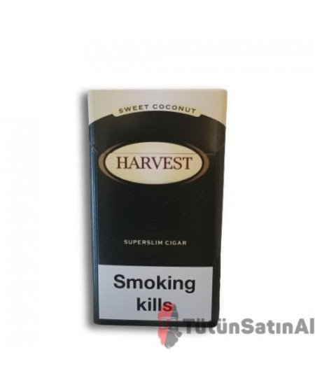 Harvest Superslim Sweet Coconut (Hindistan Cevizi) İthal Sigara Harvest Superslim Sweet Coconut (Hindistan Cevizi) İthal Sigara