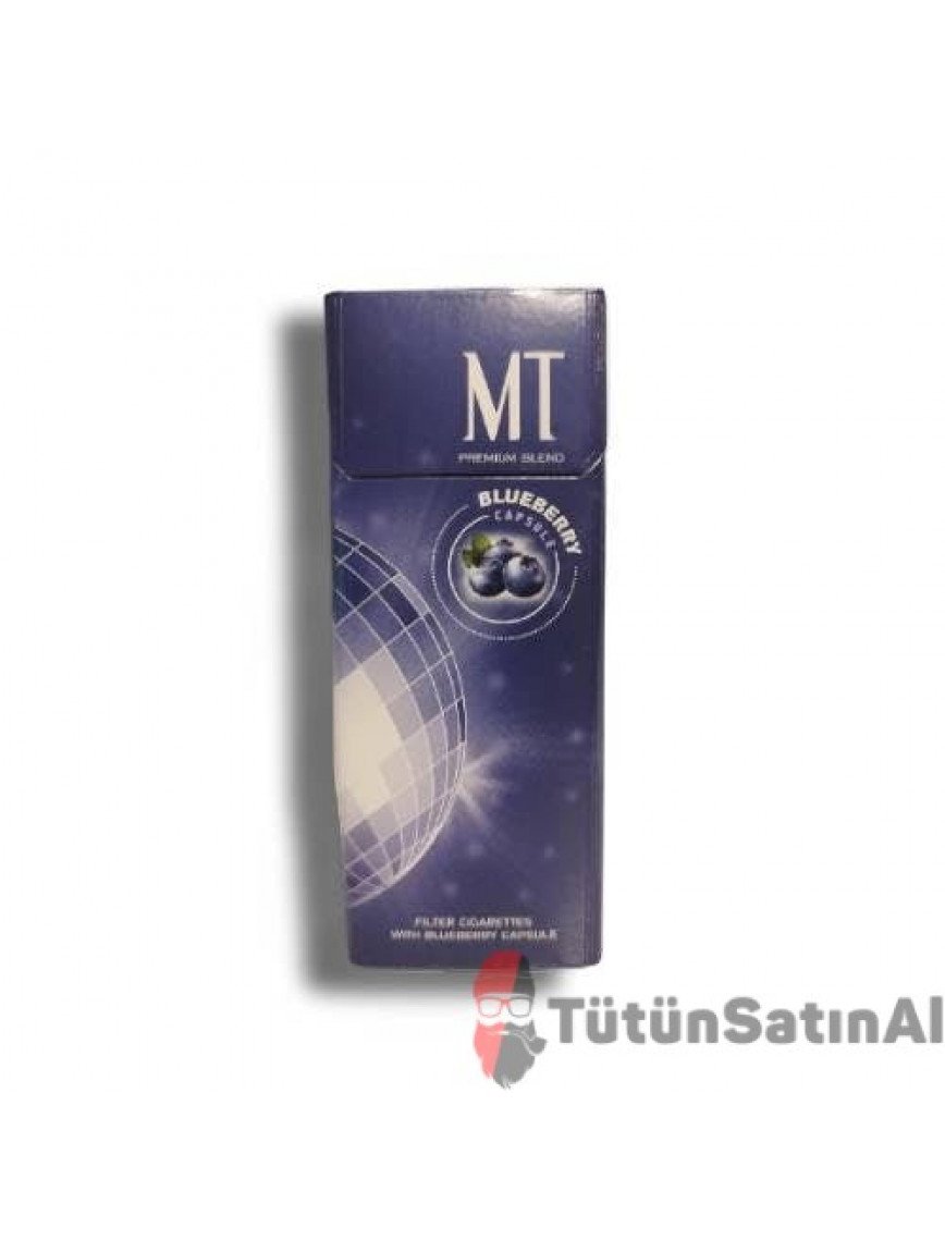 MT Premium Blend Super Slim Blueberry Capsule Sigara (Böğürtlen)
