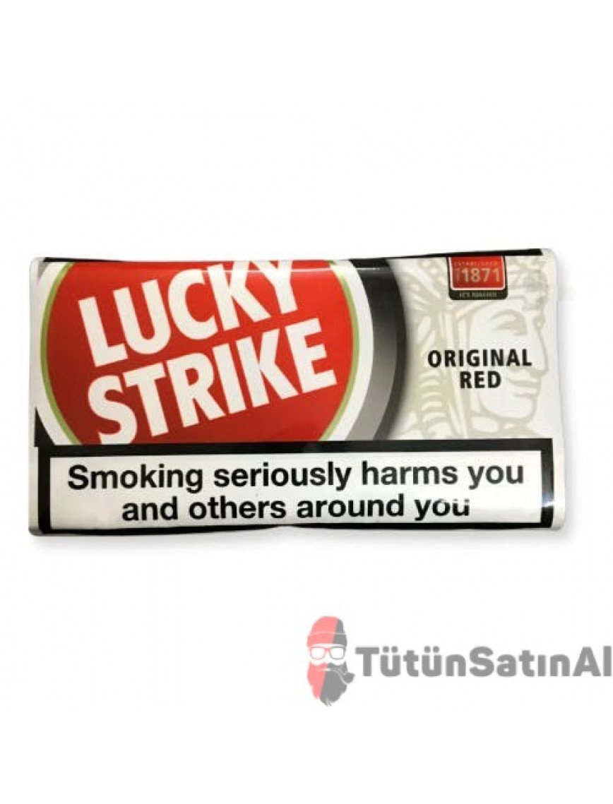 Lucky Strike Original Red İthal Tütün 25gr Lucky Strike Original Red İthal Tütün 25gr