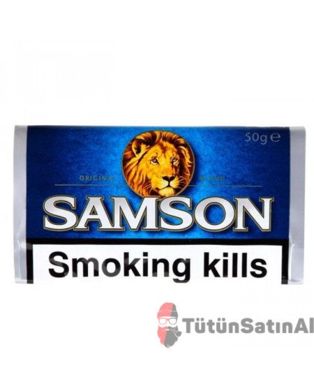 Samson Mavi (Blue) İthal Paket Tütün Satın Al – 50gr Samson Mavi (Blue) İthal Paket Tütün Satın Al – 50gr