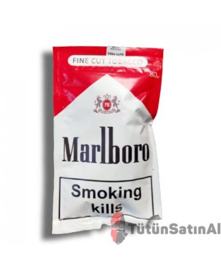 Marlboro Red 80 gr İthal Sigara Sarma Tütünü Marlboro Red 80 gr İthal Sigara Sarma Tütünü