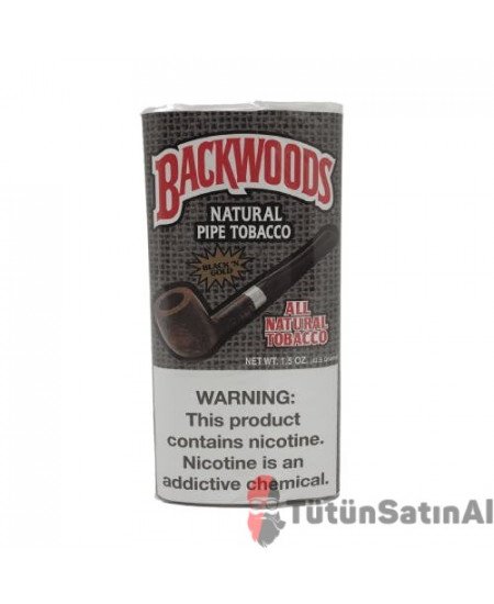 Backwoods Mild Natural Black 'N Gold Pipo Tütünü Backwoods Mild Natural Black 'N Gold Pipo Tütünü