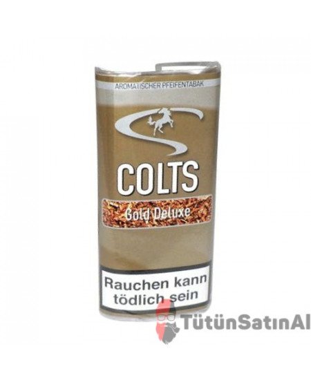 Colts Gold Deluxe 42,5 Gr İthal Pipo Tütünü Colts Gold Deluxe 42,5 Gr İthal Pipo Tütünü