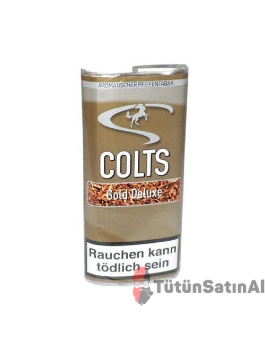 Colts Gold Deluxe 42,5 Gr İthal Pipo Tütünü Colts Gold Deluxe 42,5 Gr İthal Pipo Tütünü