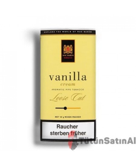 Mac Baren Vanillia Cream İthal Pipo Tütünü