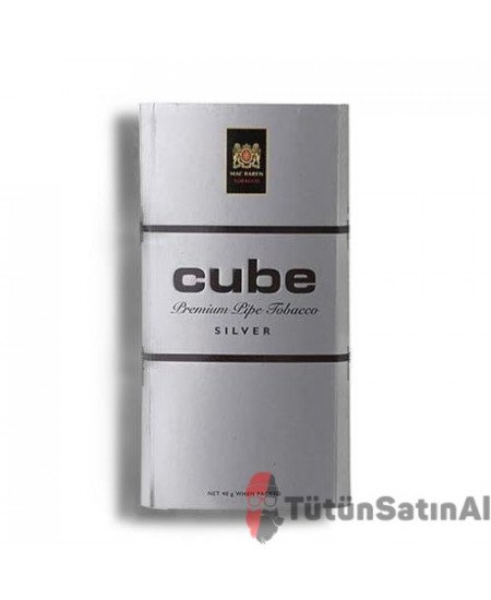 Mac Baren - Cube Silver İthal Paket Pipo Tütünü 40gr Mac Baren - Cube Silver İthal Paket Pipo Tütünü 40gr