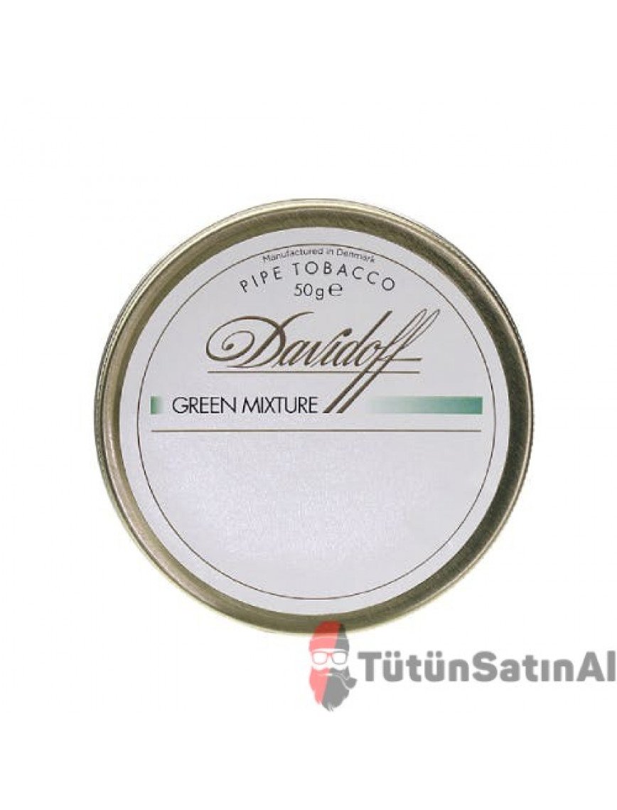 Davidoff Green Mixture İthal Pipo Tütünü 50 Gr Teneke