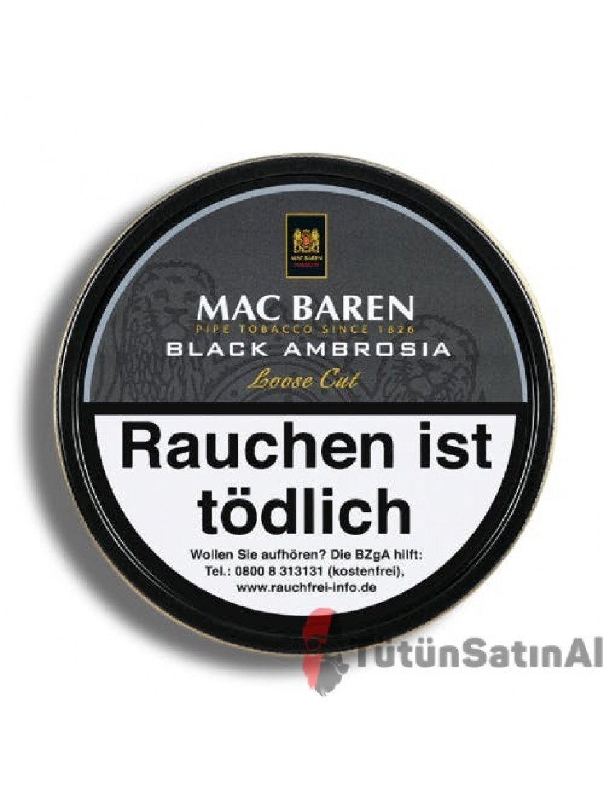 Mac Baren Black Ambrosia (Karışık meyve) Pipo Tütünü Mac Baren Black Ambrosia (Karışık meyve) Pipo Tütünü