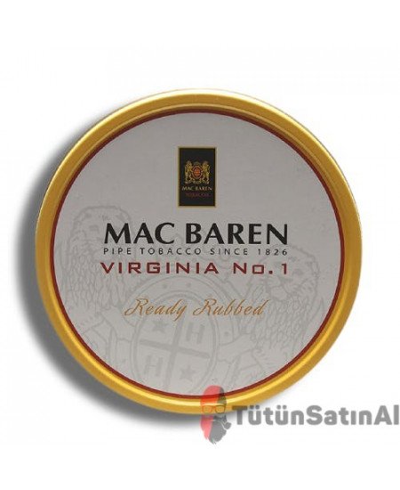 Mac Baren Virginia No. 1 ( Doğal Tatlı ) Pipo Tütünü