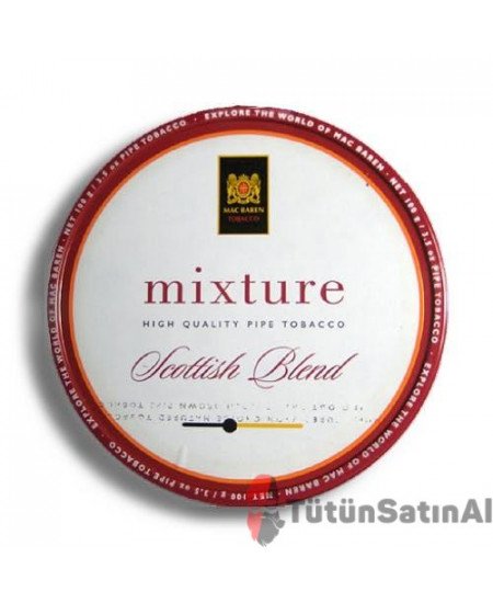 Mac Baren Mixture Scottish Blend ( Hafif Aromatik) Pipo Tütünü Mac Baren Mixture Scottish Blend ( Hafif Aromatik) Pipo Tütünü