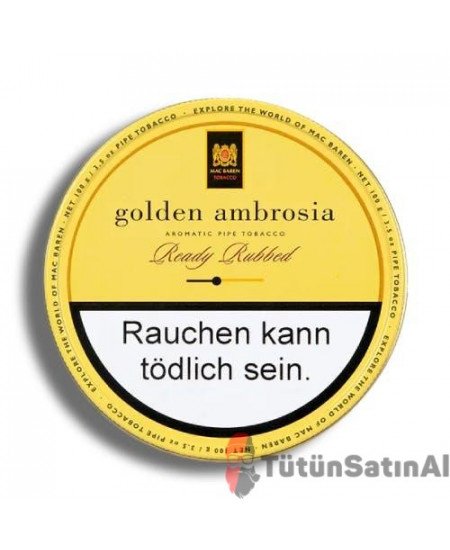 Mac Baren Golden Ambrosia Pipo Tütünü Mac Baren Golden Ambrosia Pipo Tütünü