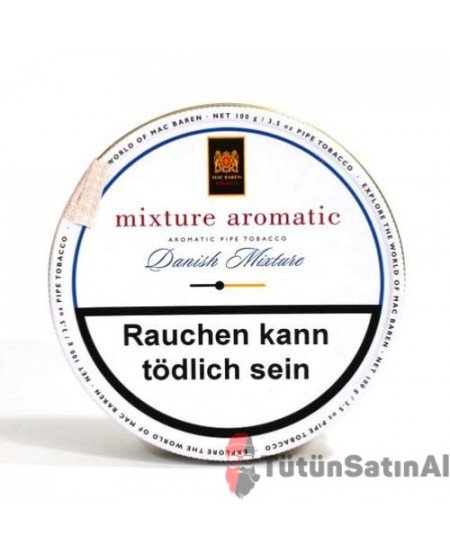 Mac Baren Mixture Aromatic İthal Pipo Tütünü Mac Baren Mixture Aromatic İthal Pipo Tütünü