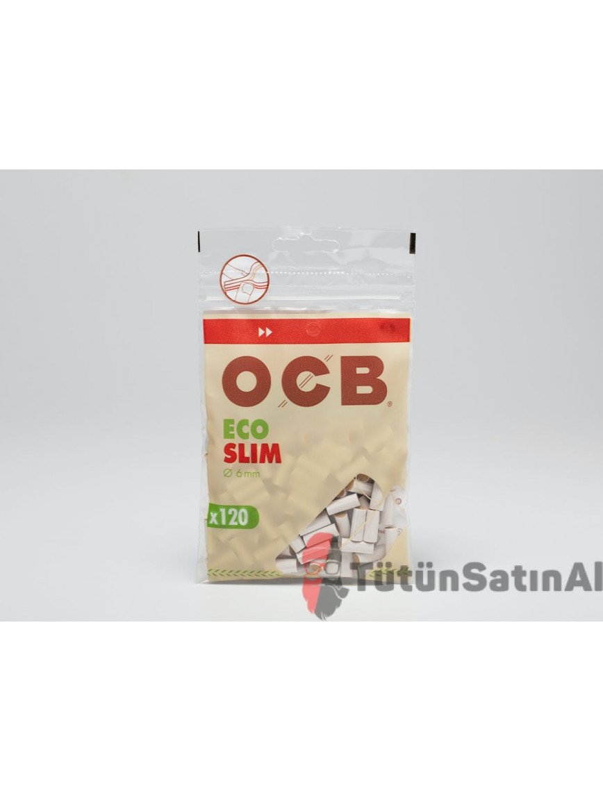 Ocb Organic Slim 6 mm Poşet Filtre Tane