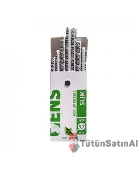 ENS Slim 5.7mm Pop-Up Mentollü 120'li Mıknatıslı Kapak ENS Slim 5.7mm Pop-Up Mentollü 120'li Mıknatıslı Kapak