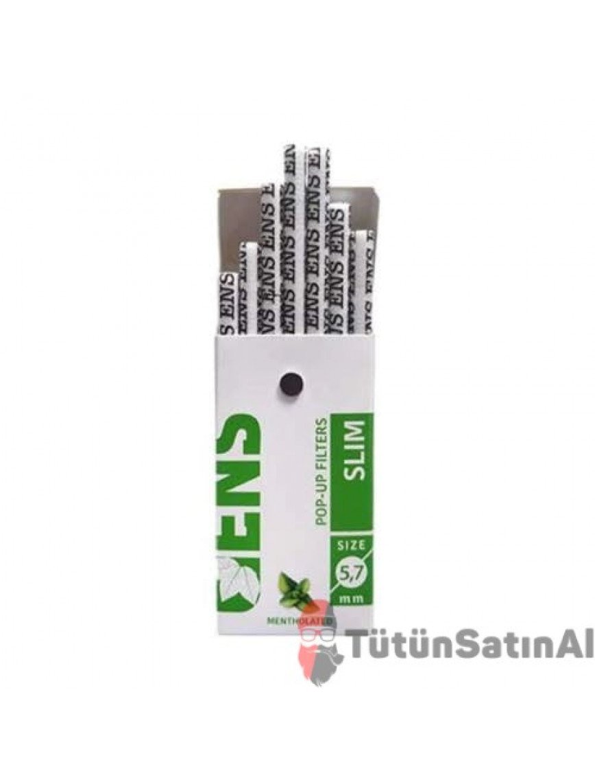 ENS Slim 5.7mm Pop-Up Mentollü 120'li Mıknatıslı Kapak