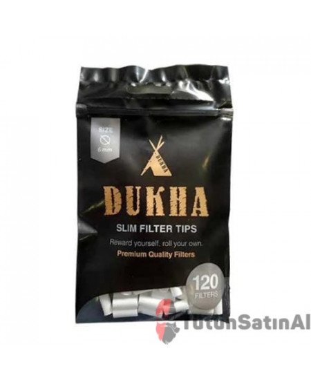 Dukha Slim Filter Tütün Sarma Filtresi 120's Dukha Slim Filter Tütün Sarma Filtresi 120's