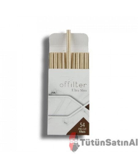 Offilter 5,7 mm Organik Filtre 54'lü