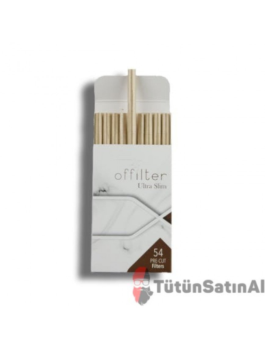 Offilter 5,7 mm Organik Filtre 54'lü