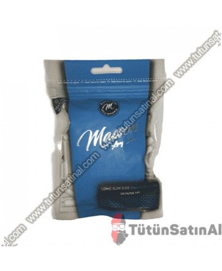 Macson Premium Filter Long Slim 6.0mm Tütün Sarma Filtresi Macson Premium Filter Long Slim 6.0mm Tütün Sarma Filtresi