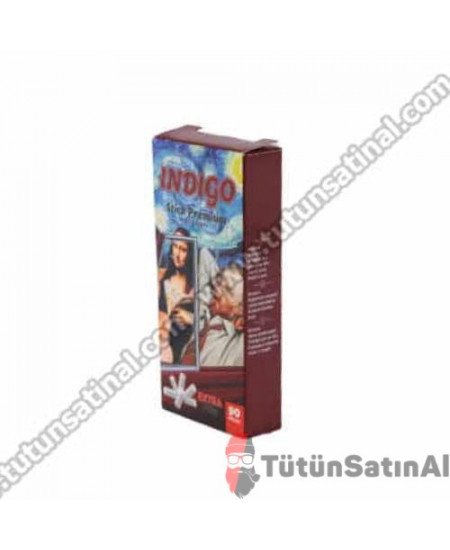 İndigo Stick Premium Extra Slim 5.7 mm Kutu Filtre Tane İndigo Stick Premium Extra Slim 5.7 mm Kutu Filtre Tane