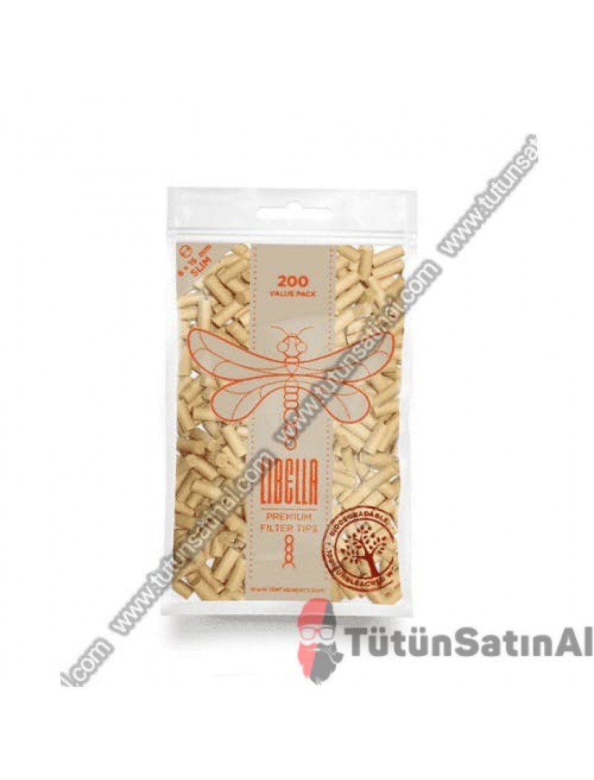 Libella Premium 6x15mm Organik Poşet Filtre (200 Adet)