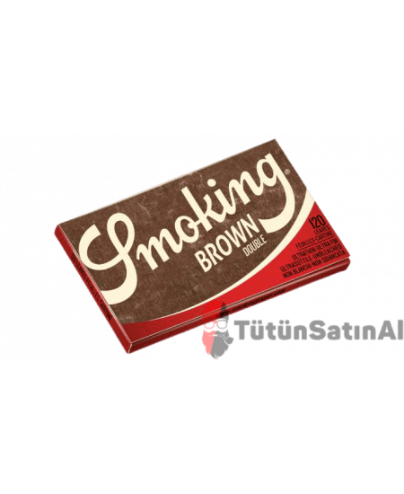 Smoking Double Brown Window Çiftli Kahverengi Tane