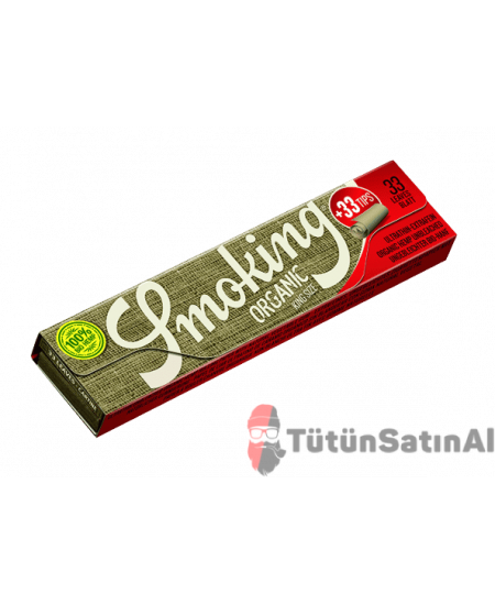 Smoking King Size Organic Filter Organik Zıvanalı Tane