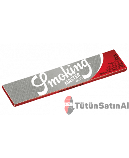Smoking King Size Master Filter Gümüş Zıvanalı Tane
