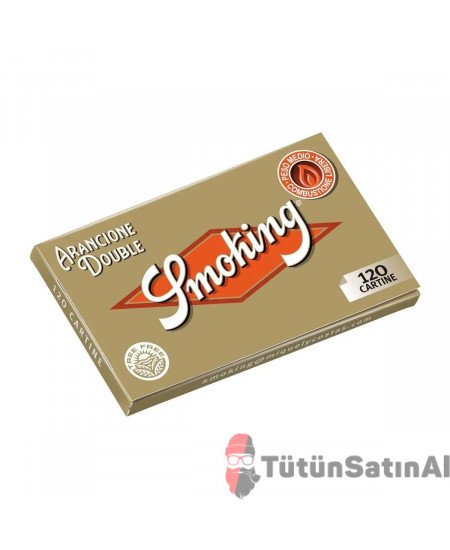 Smoking Arancione Double 120'li Tütün Sarma Kağıdı (Orta)