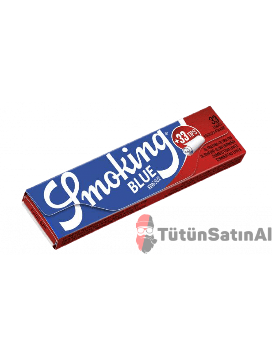 Smoking Blue Zıvanalı Sigara Sarma Kağıdı