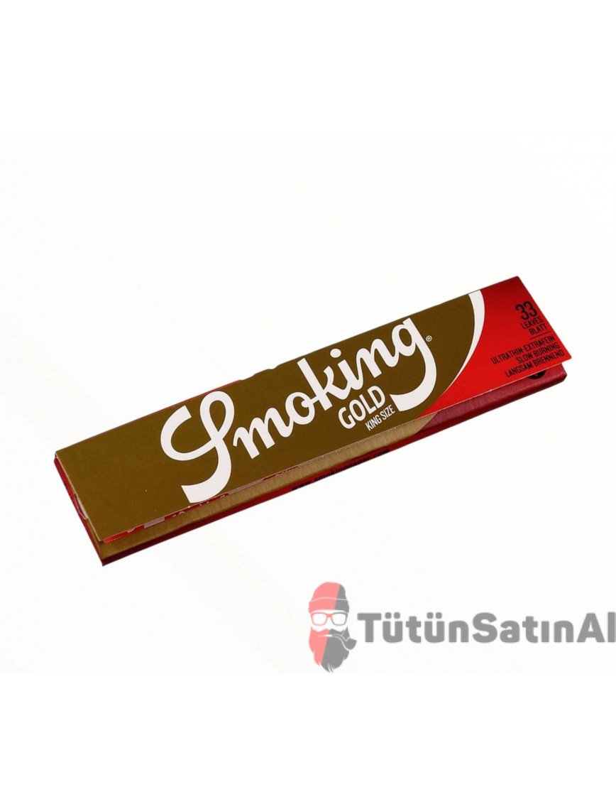 Smoking Gold Zıvanalı Sigara Sarma Kağıdı