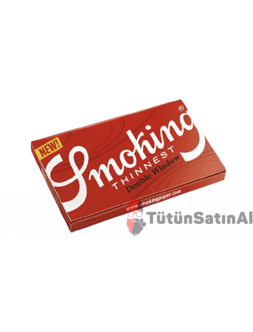 Smoking Thinnest Double Window Tütün Sarma Kağıdı