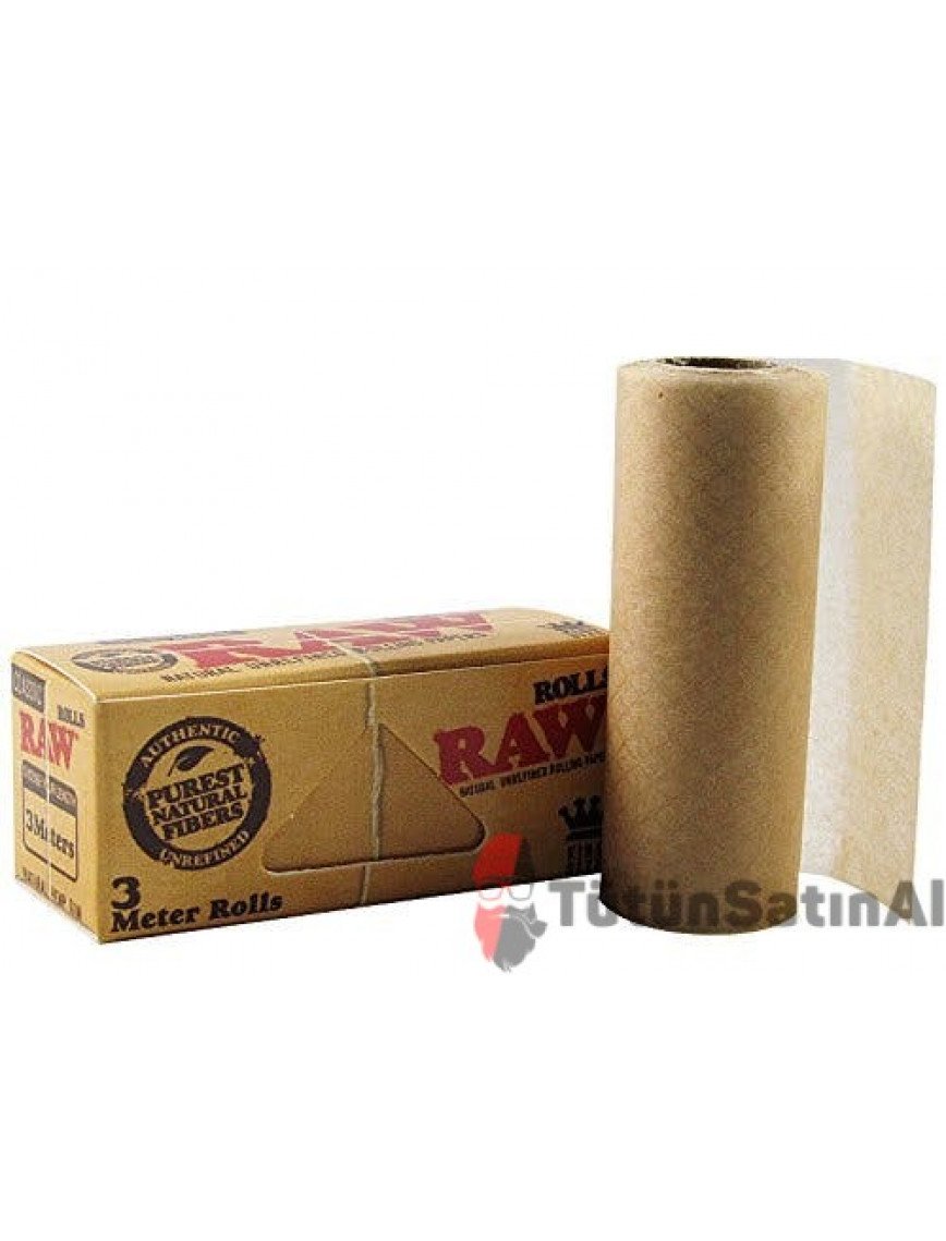 RAW Classic Rolls King Size 3m x 55mm