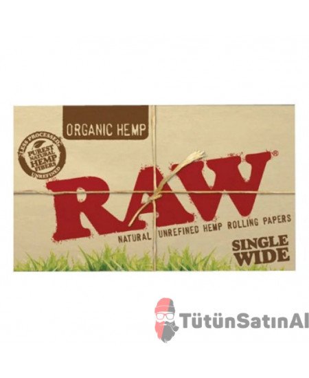 Raw Organic Single Wide Duble (100 Adet) Raw Organic Single Wide Duble (100 Adet)