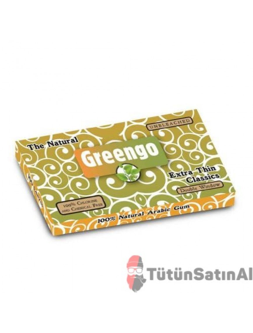 Greengo Extra Thin Organik Double Tütün Sarma Kağıdı