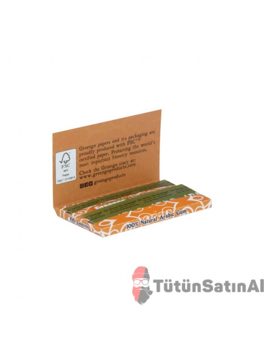 Greengo Extra Thin Organik Double Tütün Sarma Kağıdı
