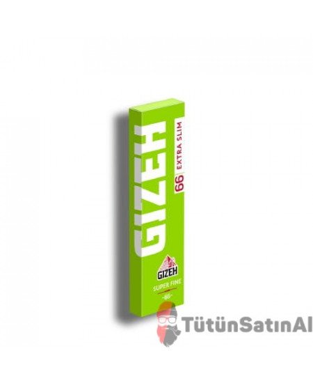 Gizeh Extra Slim Super Fine Açık Yeşil