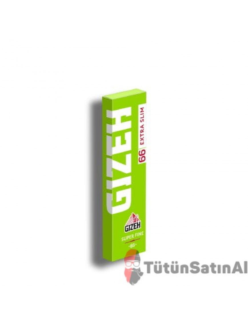 Gizeh Extra Slim Super Fine Açık Yeşil