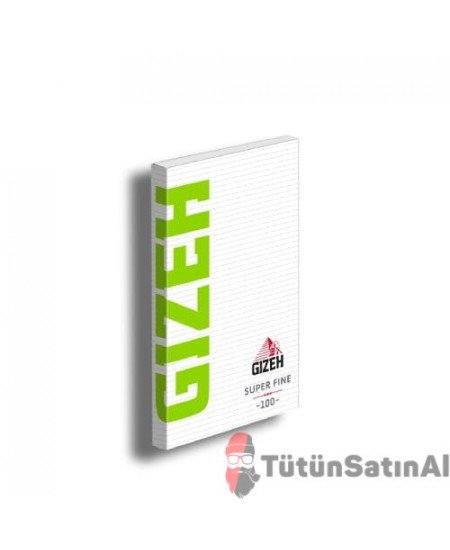 Gizeh sarma kağıdı Super Fine Double Magnet Yeşil Mıknatıslı