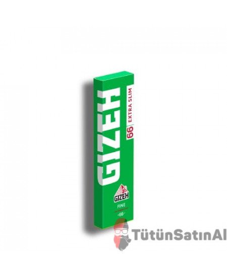 Gizeh Extra Slim Fine Koyu Yeşil