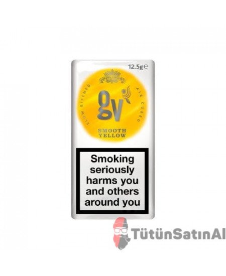 GV Smooth Sarı (Yellow) İthal Paket Tütün – 12,5gr GV Smooth Sarı (Yellow) İthal Paket Tütün – 12,5gr
