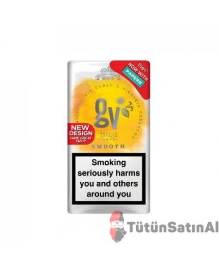 GV Smooth Sarı (Yellow) İthal Paket Tütün – 25gr GV Smooth Sarı (Yellow) İthal Paket Tütün – 25gr