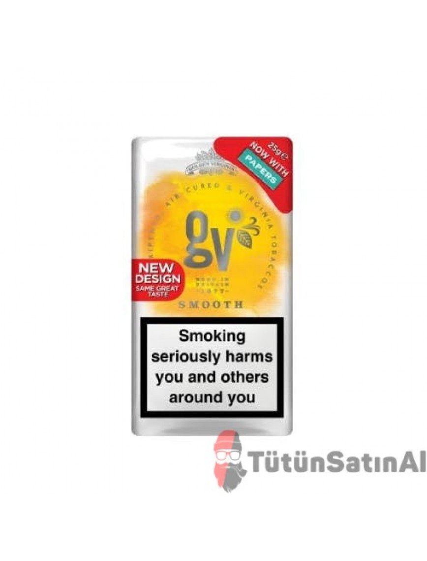GV Smooth Sarı (Yellow) İthal Paket Tütün – 25gr